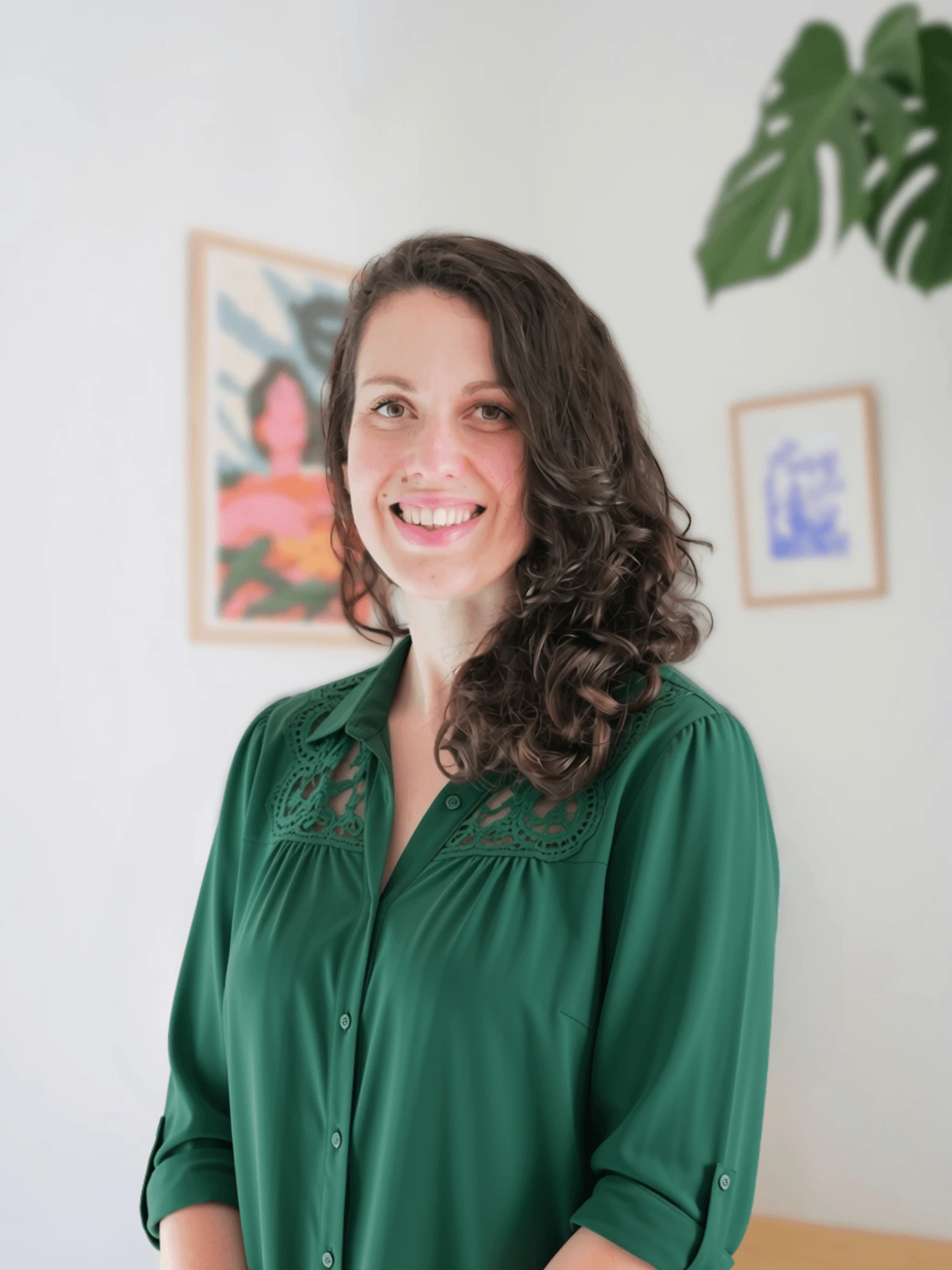 Photo d’Anne-Julie, freelance en communication